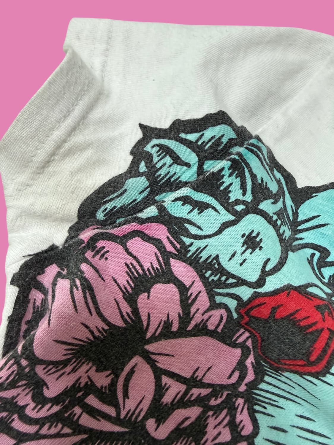 iron fist 호러 그래픽 반소매 상품이미지3