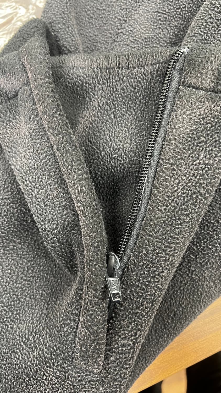 (새상품)이지갭 폴라플리스 팬츠 블랙S 상품이미지3