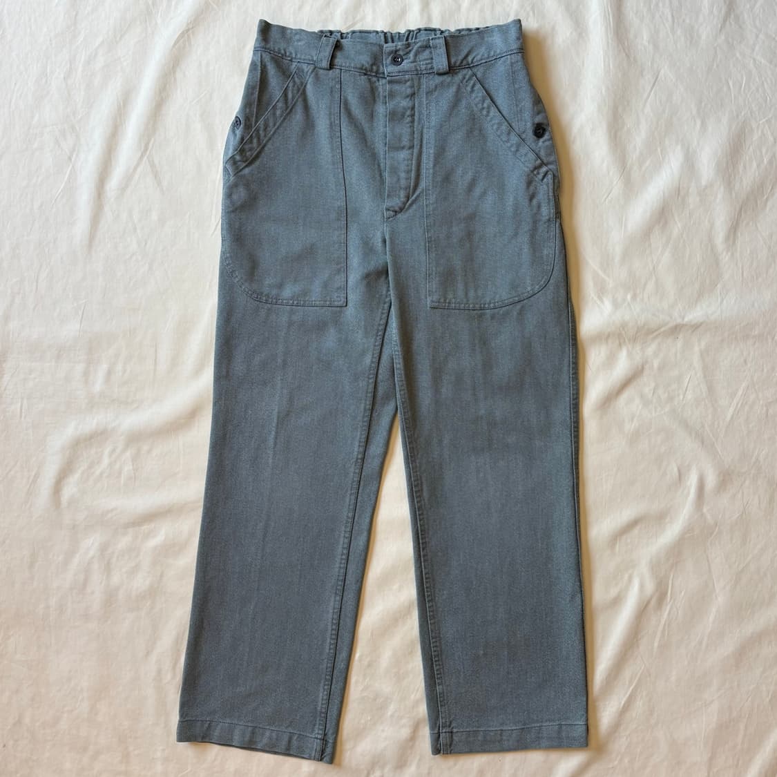 [32-33] 80s Swiss Army 데님 워크 팬츠 상품이미지1
