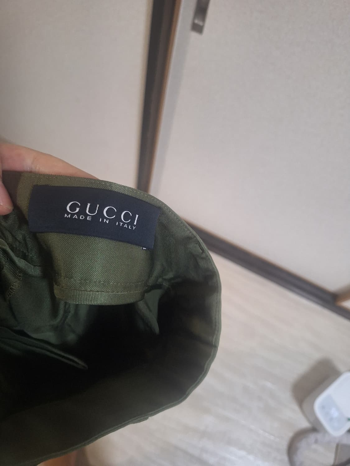 구찌 카키 버클 팬츠 44사이즈 상품이미지5