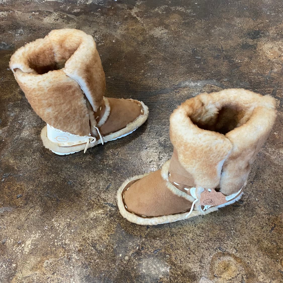 (US8) Malibu cowboy 양털 부츠 상품이미지2