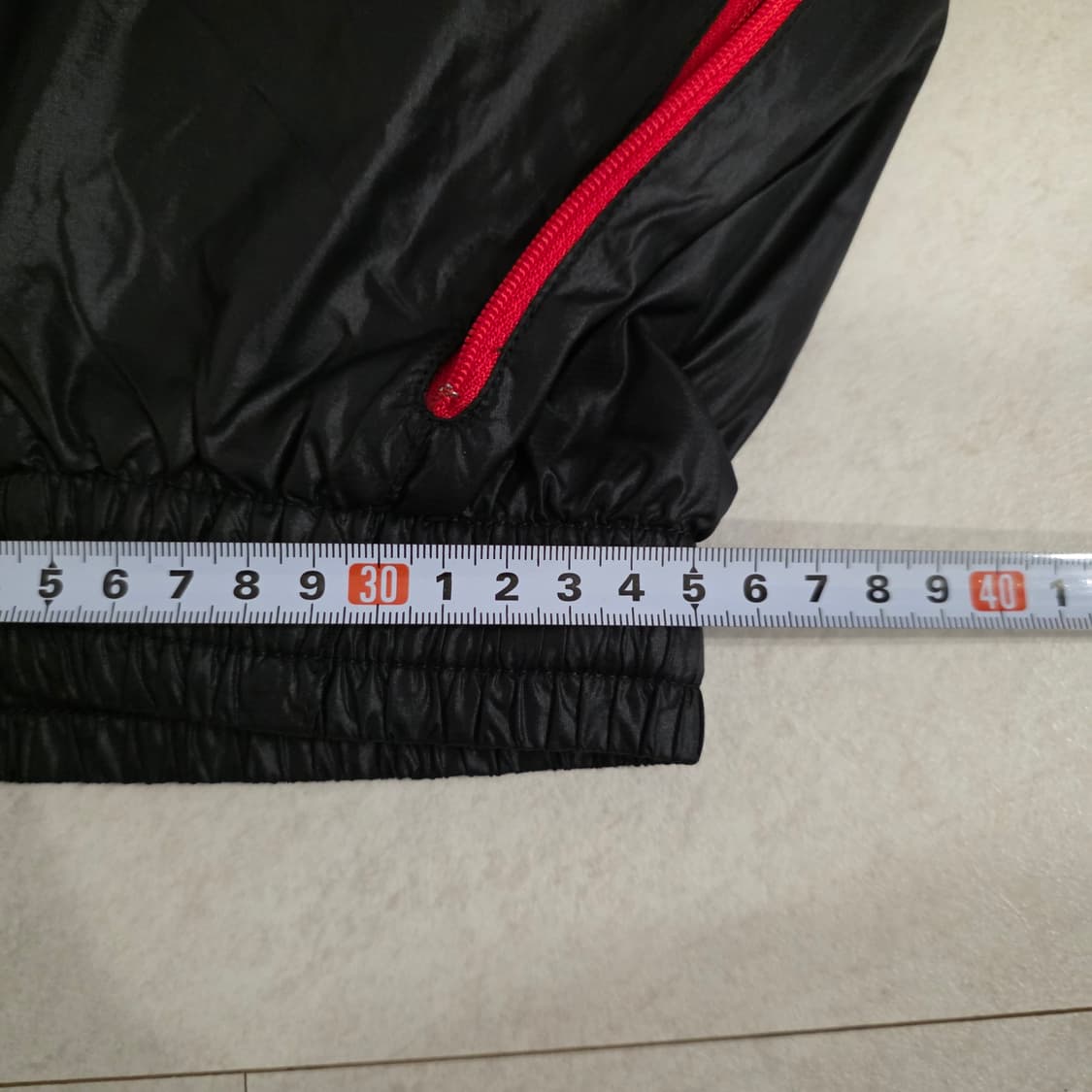 아디다스 우븐 트레이닝 바지 블랙/레드 095 상품이미지8