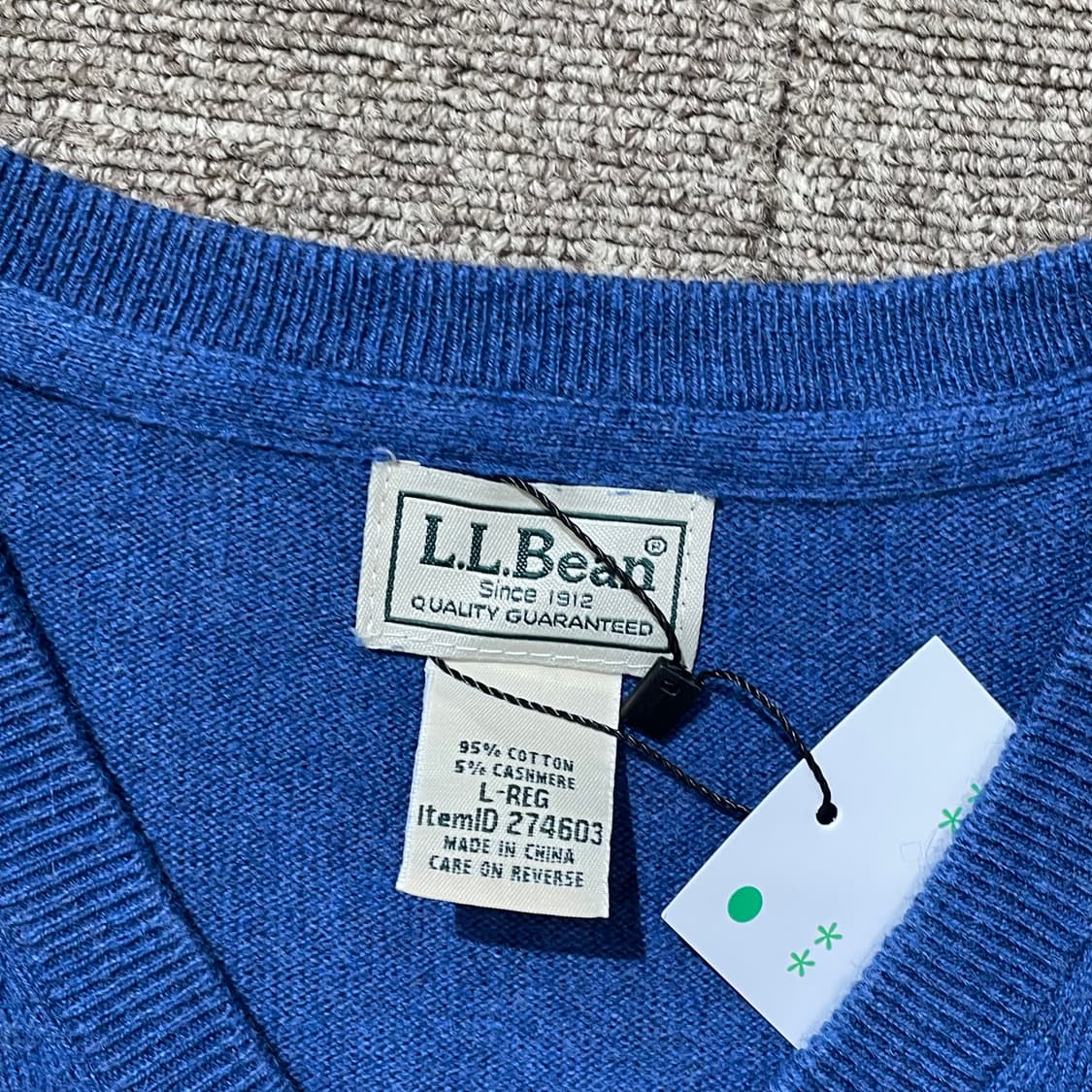 (L) L.L.Bean 엘엘빈 브이넥 니트 상품이미지7