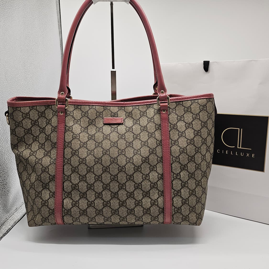 정품 구찌 PVC 쇼퍼백 상품이미지1