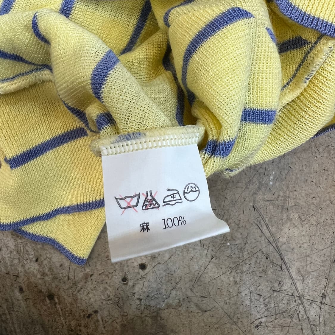 vintage Pierre balmain 린넨 니트 상품이미지8