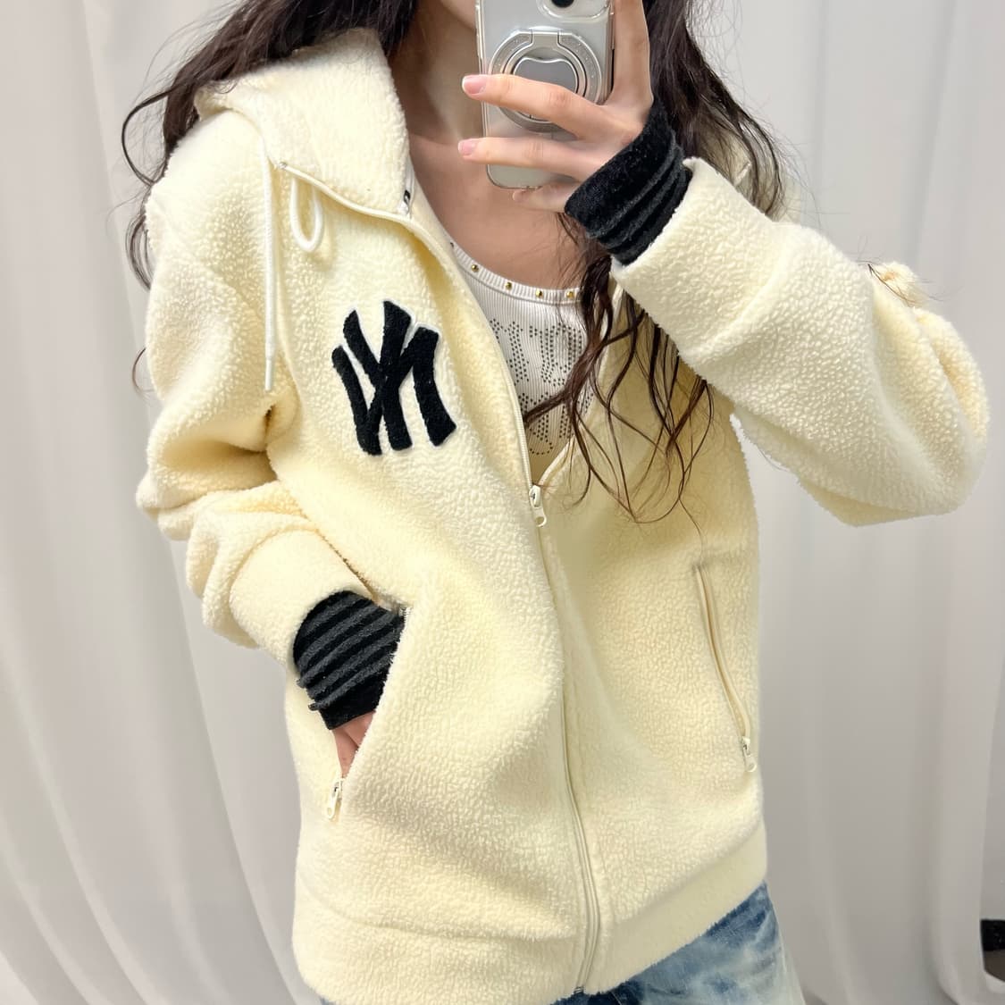 MLB Ivory Fleece  상품이미지3