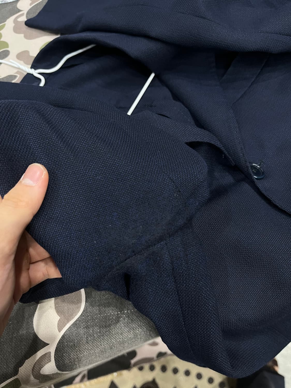 빔즈 에프 Beams F 울 블레이저 자켓 Made in ITALY 상품이미지9