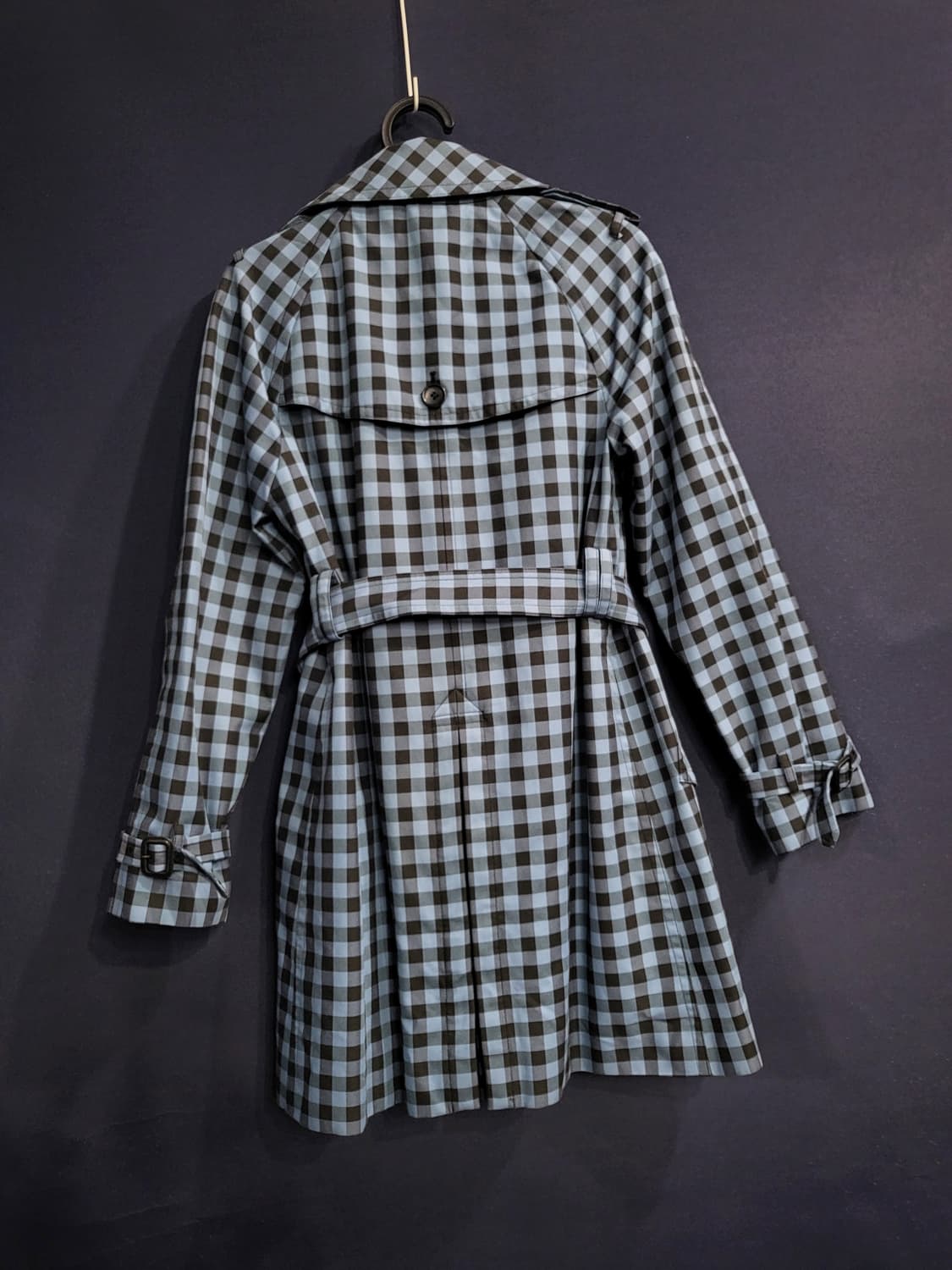 코치 체크 트렌치코트 상품이미지6