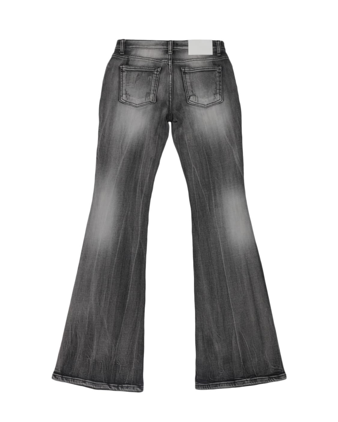 시너진 언발란스 브러쉬 데님 팬츠 그레이 S 상품이미지5