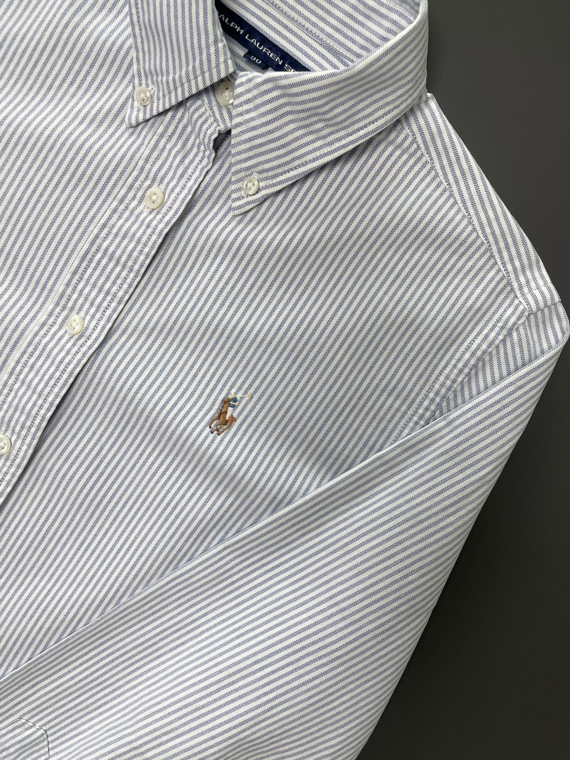 [M] 폴로 랄프로렌 여성 옥스포드 스트라이프 셔츠 상품이미지5