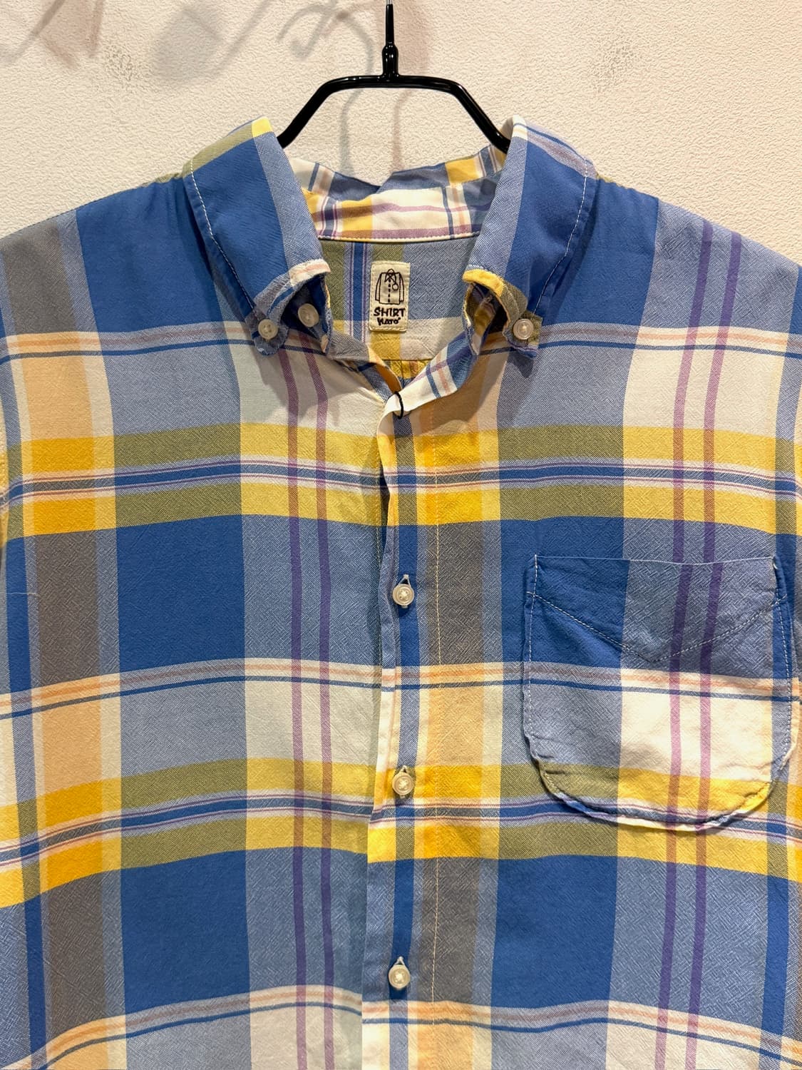 KATO' Blue/Yellow Check (Made In Japan) 상품이미지3