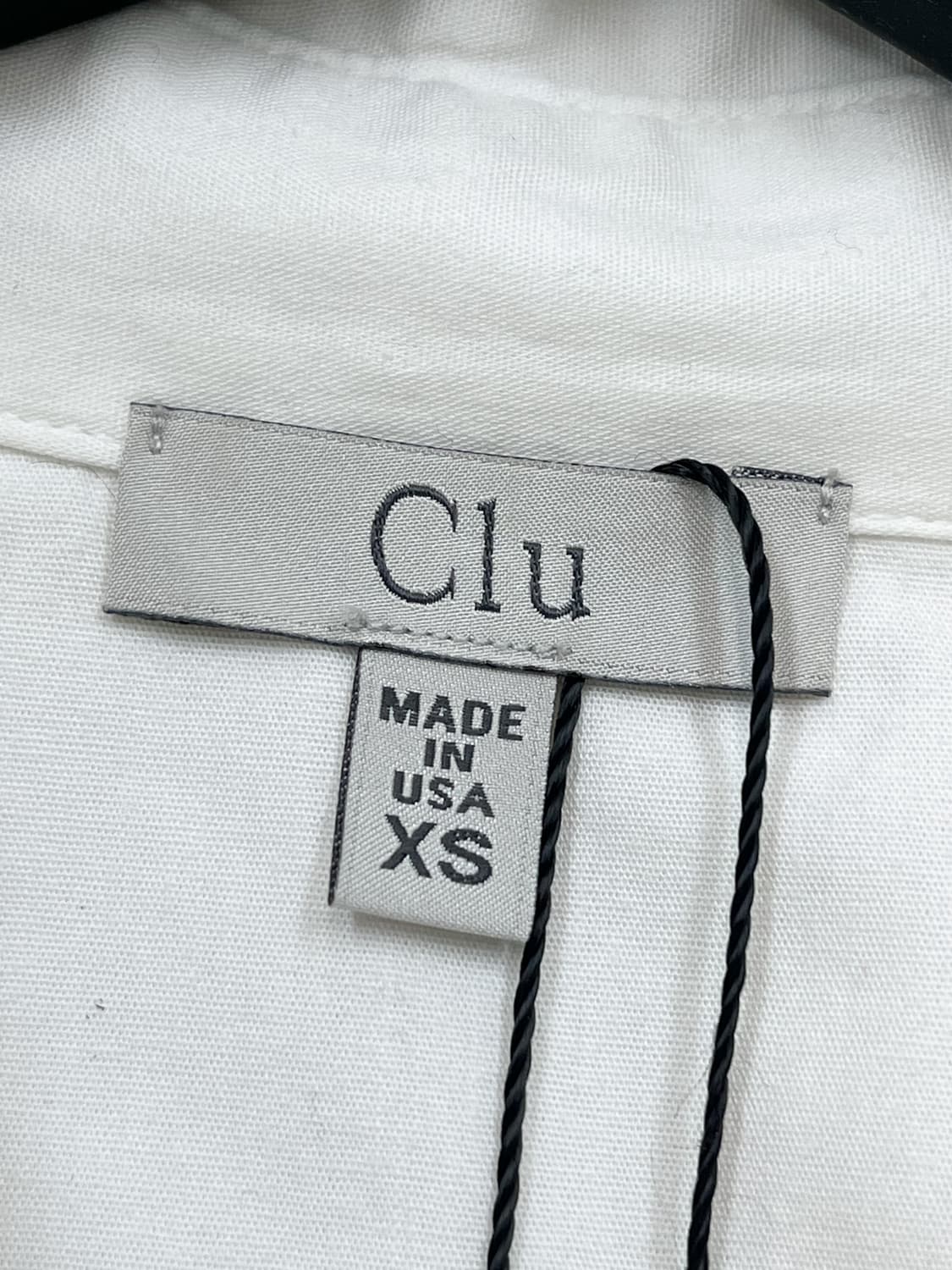 Clu 화이트 버튼 업 셔츠 상품이미지4