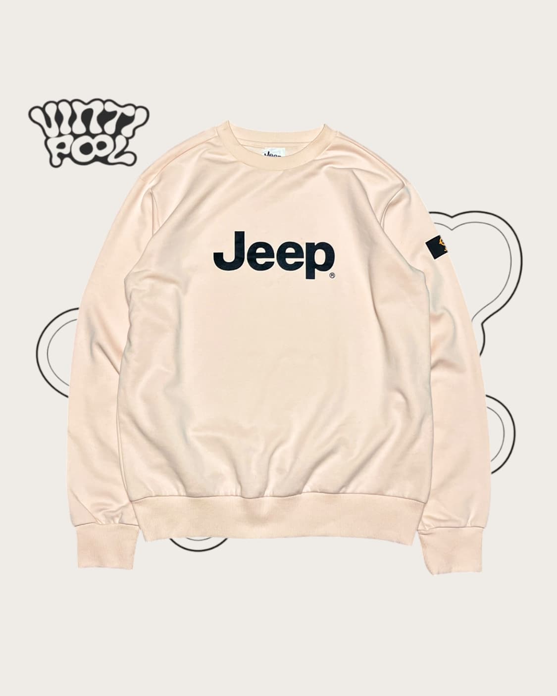 Jeep 클래식핏 빅로고 맨투맨 M 상품이미지1