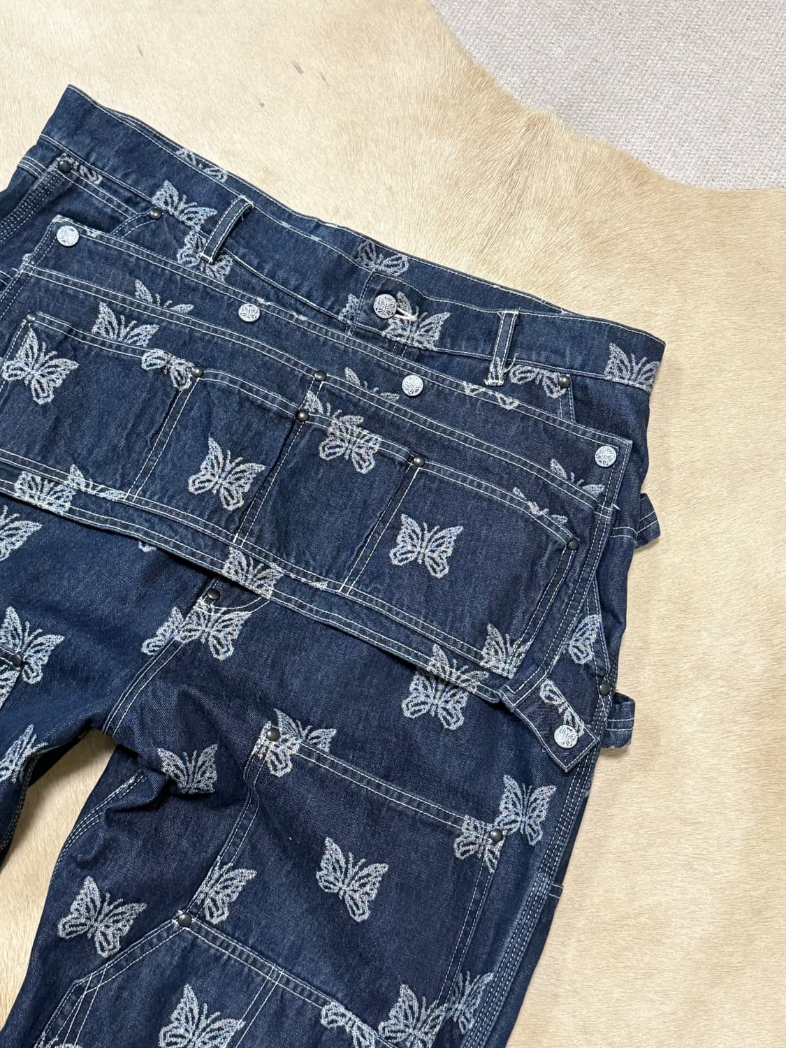 니들스 에이프런 빠삐용와이드데님  상품이미지2