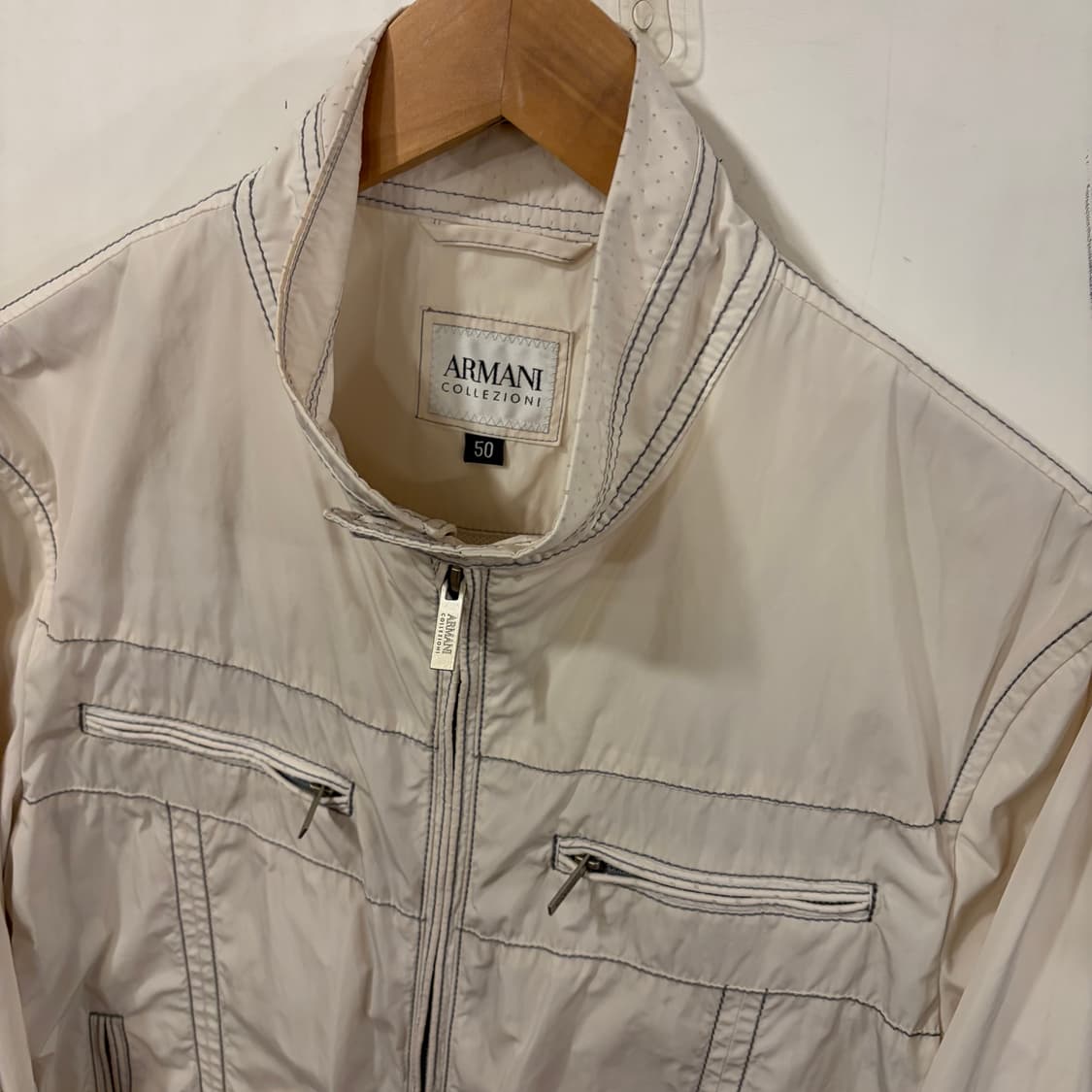 아르마니 나일론 바이커자켓 50 상품이미지2