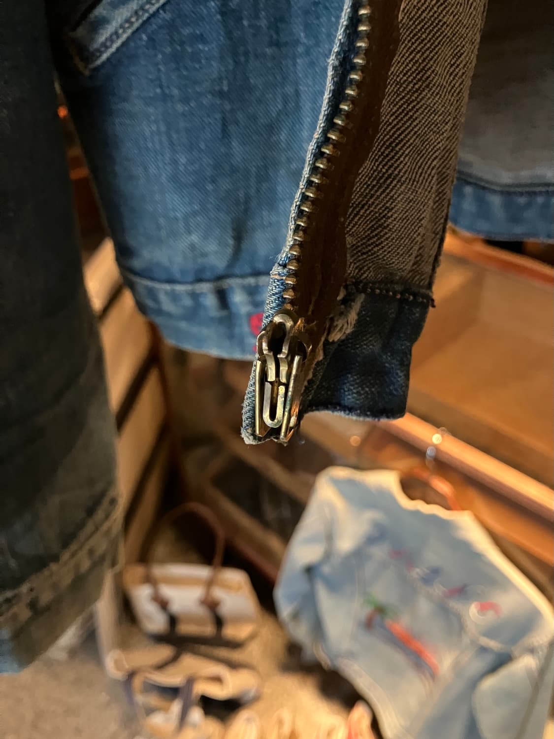 70s USA Wrangler 24MJZ Denim Jacket 상품이미지10