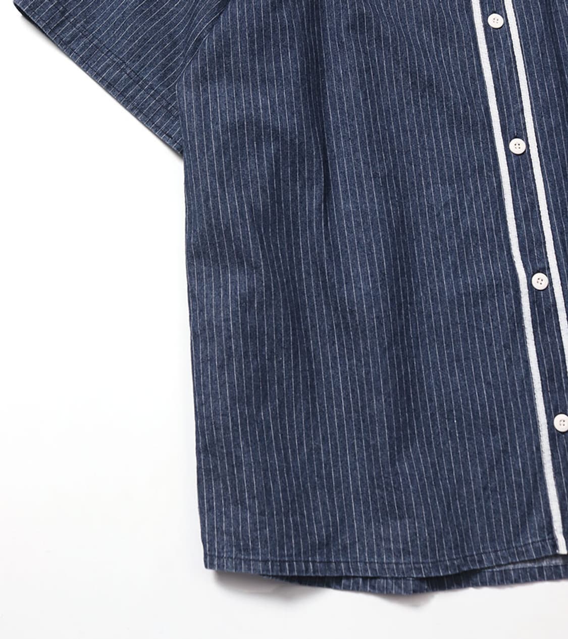 ATMOS JAPAN - DENIM BASEBALL SHIRT 상품이미지6