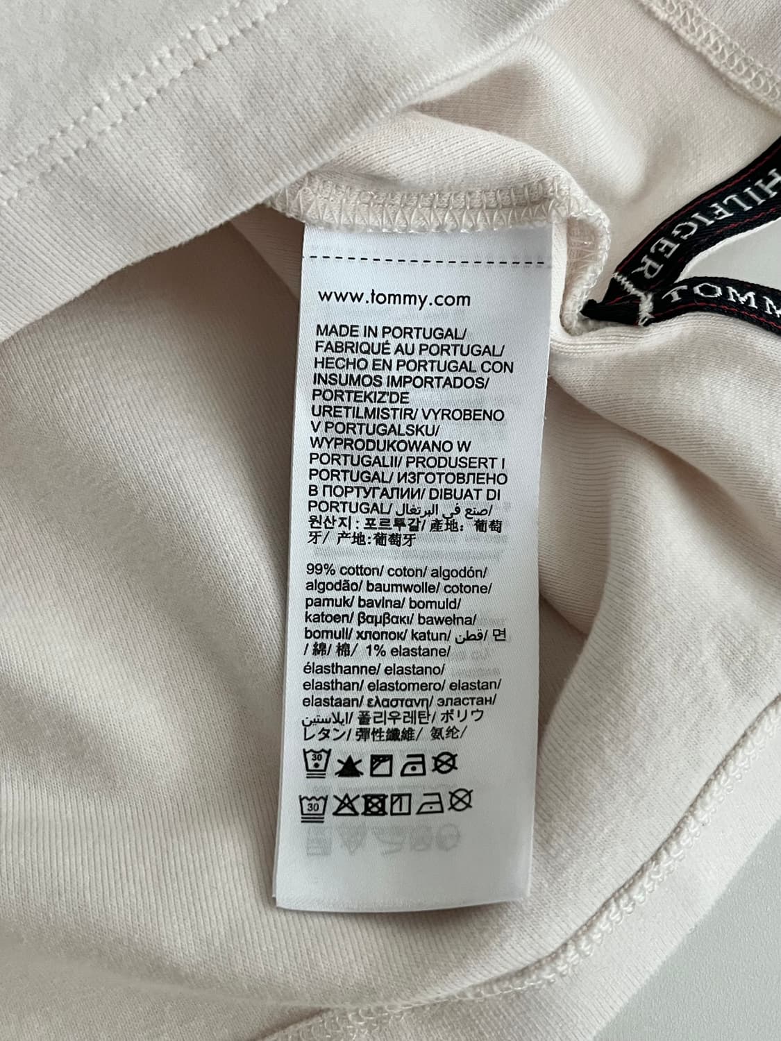 S) 타미힐피거 미니 플래그 긴소매 티셔츠 상품이미지5