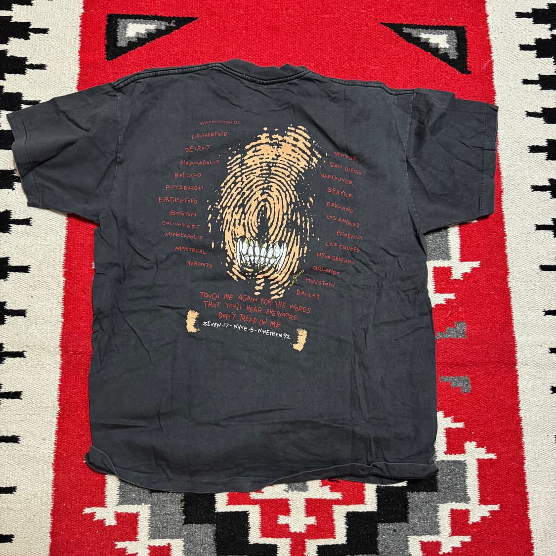 메탈리카 부틀렉 티셔츠  상품이미지2