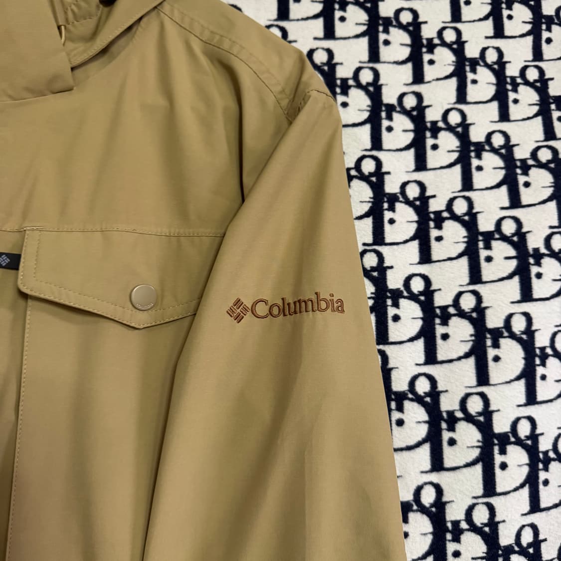 Columbia 남성 방수 자켓 베이지 M 상품이미지2