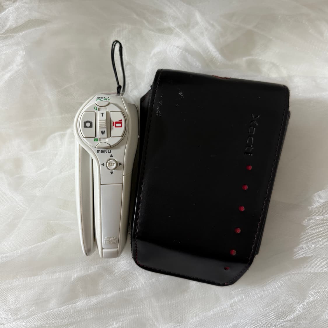 산요작티 sanyo xacti cg9 화이트 빈티지 캠코더 카메라 디카 상품이미지4
