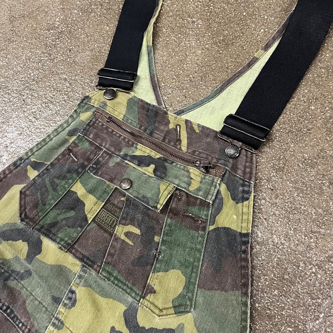 80s Liberty 밀리터리 오버롤 (~33“) 상품이미지2