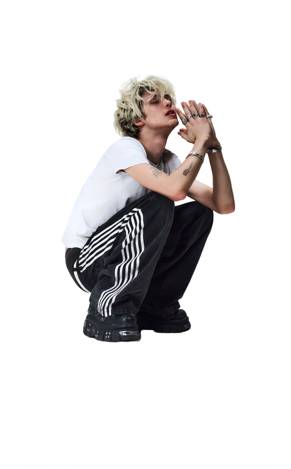 heavencanwait track jeans S 상품이미지3