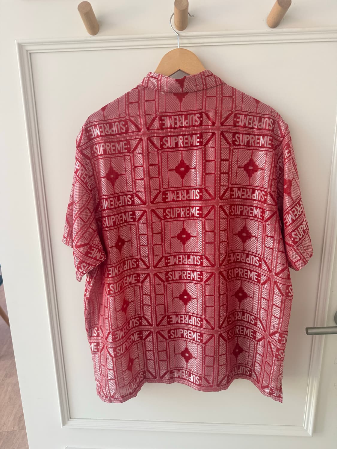 2024  Supreme Tray Jacquard S/S Shirt 상품이미지2