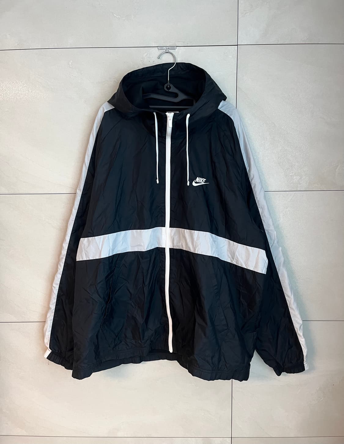 [해외/2XL] 나이키 우븐 바람막이 블랙 상품이미지3