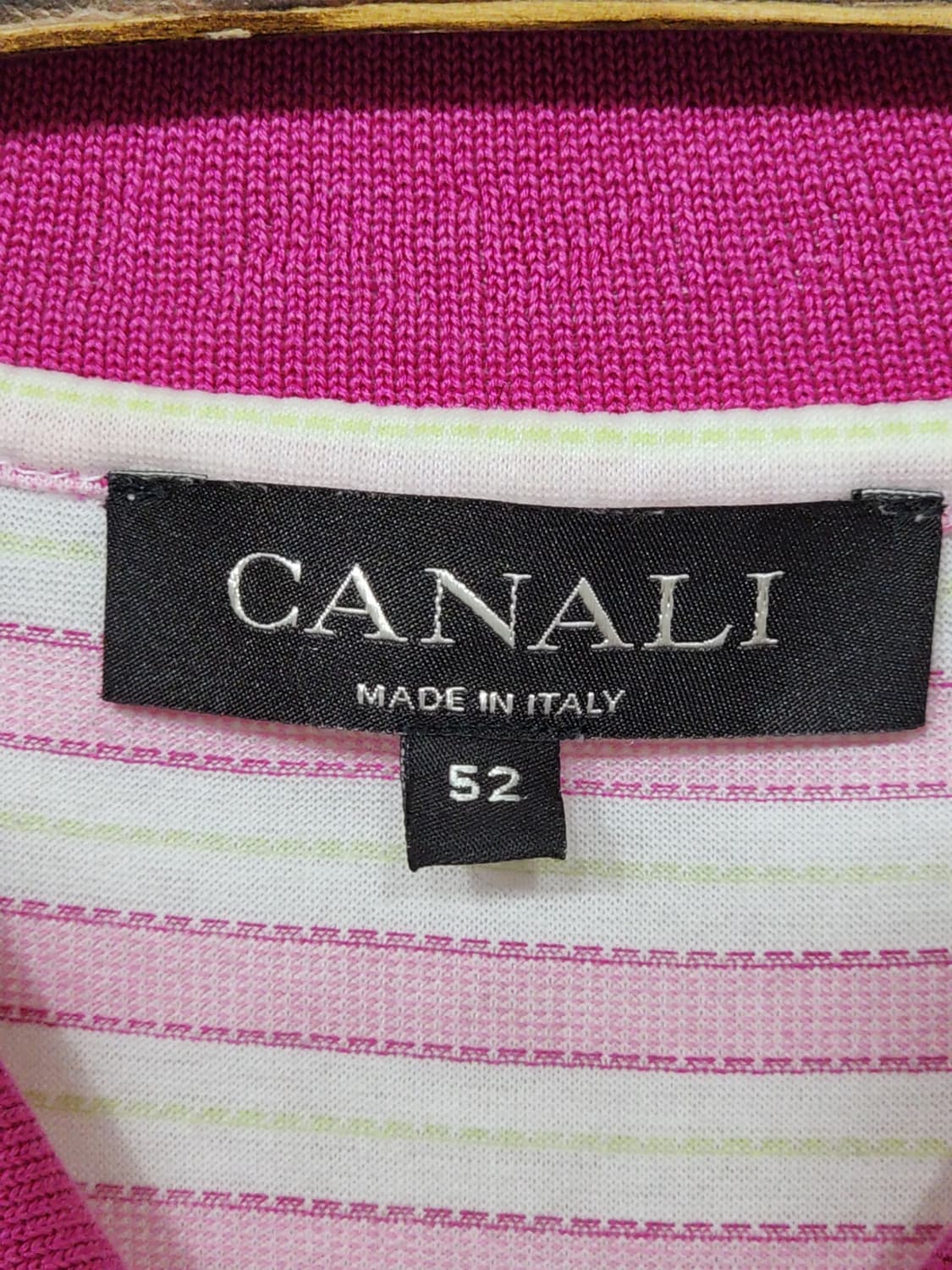 (XL) 까날리 반팔 카라티 단가라 PK 폴로 티셔츠 이태리판  상품이미지3