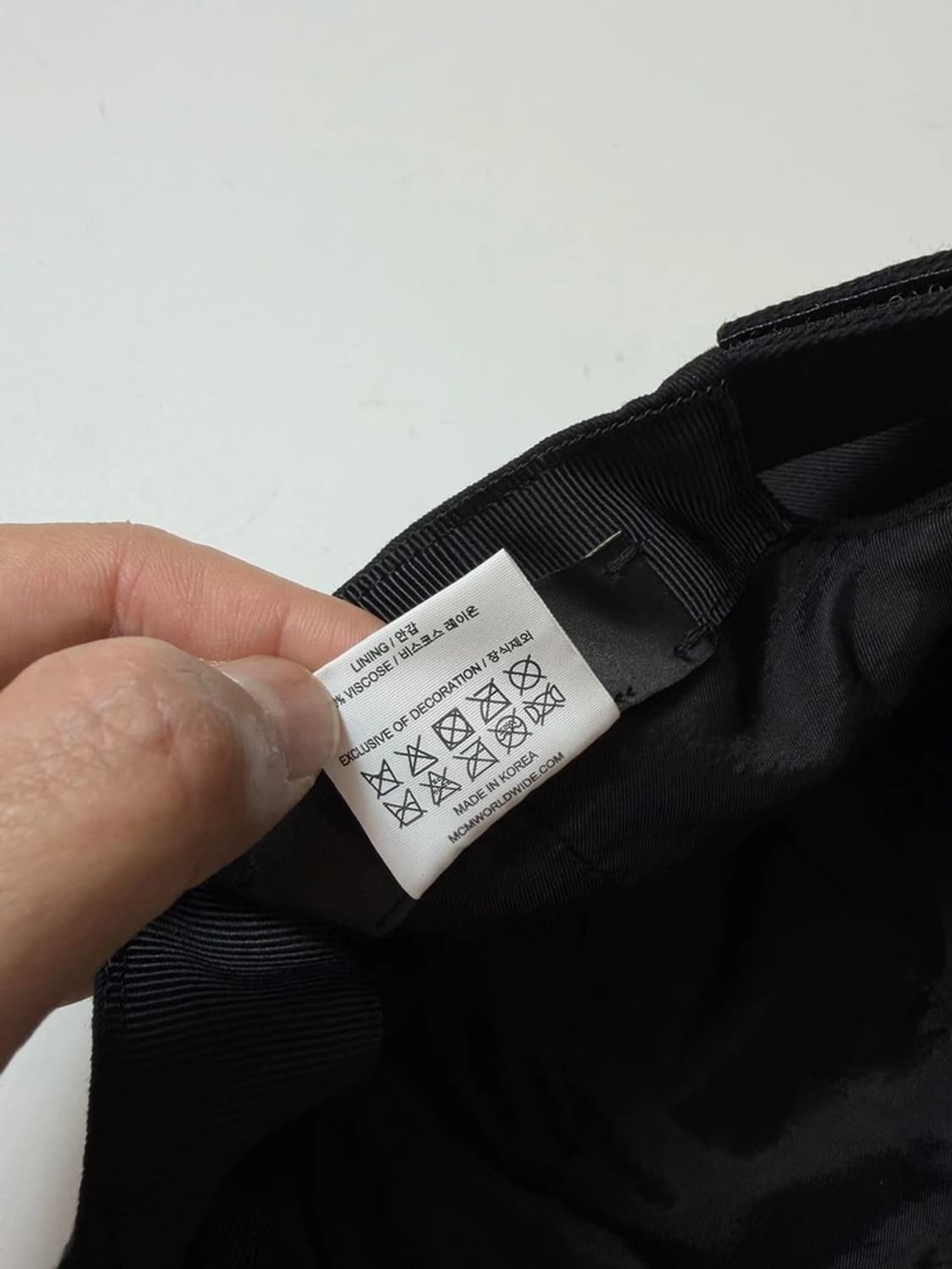 MCM 클래식 우먼스 코튼 트윌 볼캡 Q1547 상품이미지8