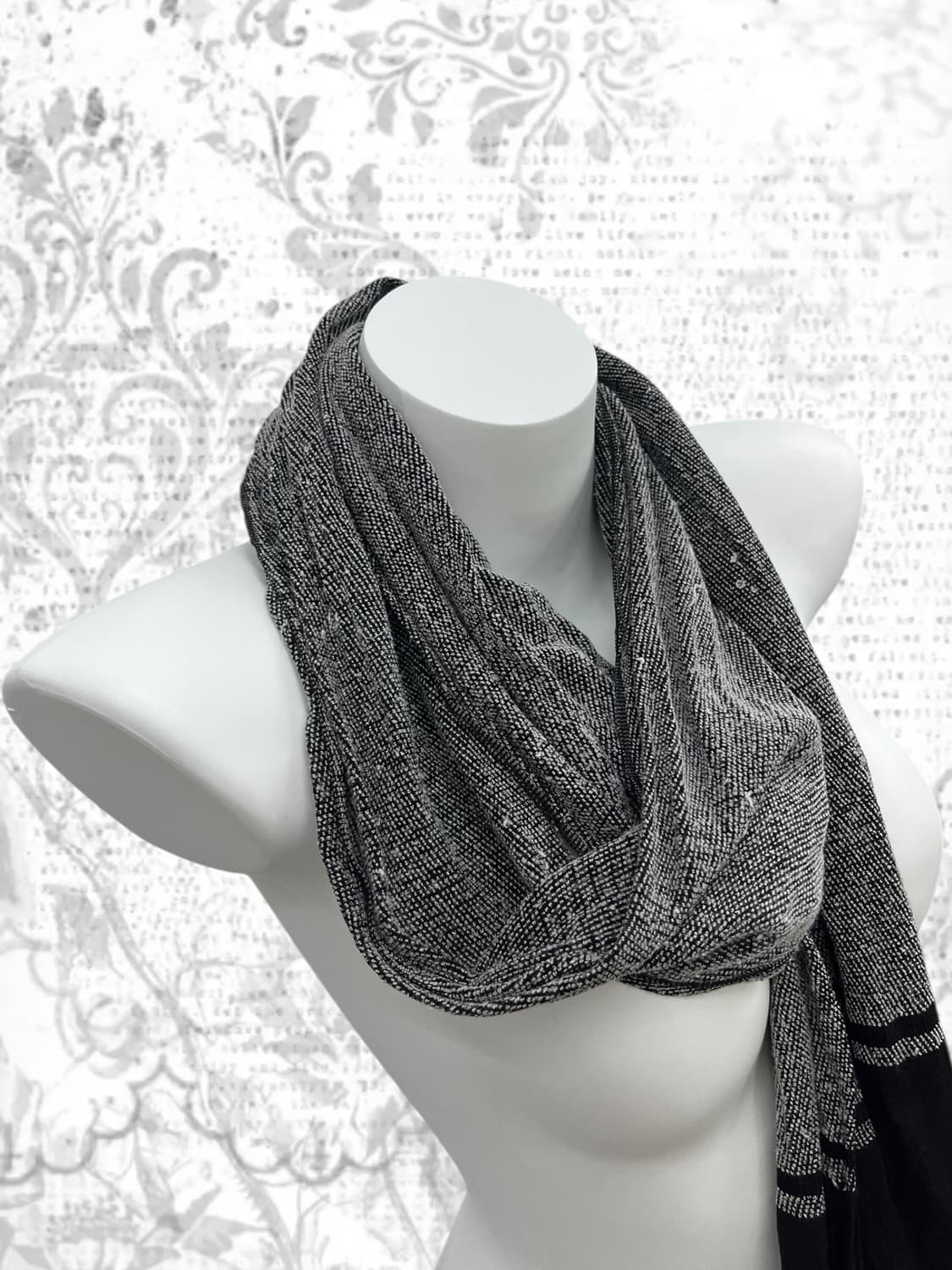 small dot pattern scarf 상품이미지3