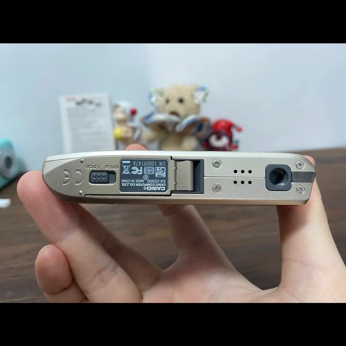 카시오 엑슬림 EXLIM z2300 디카 골드 상품이미지3