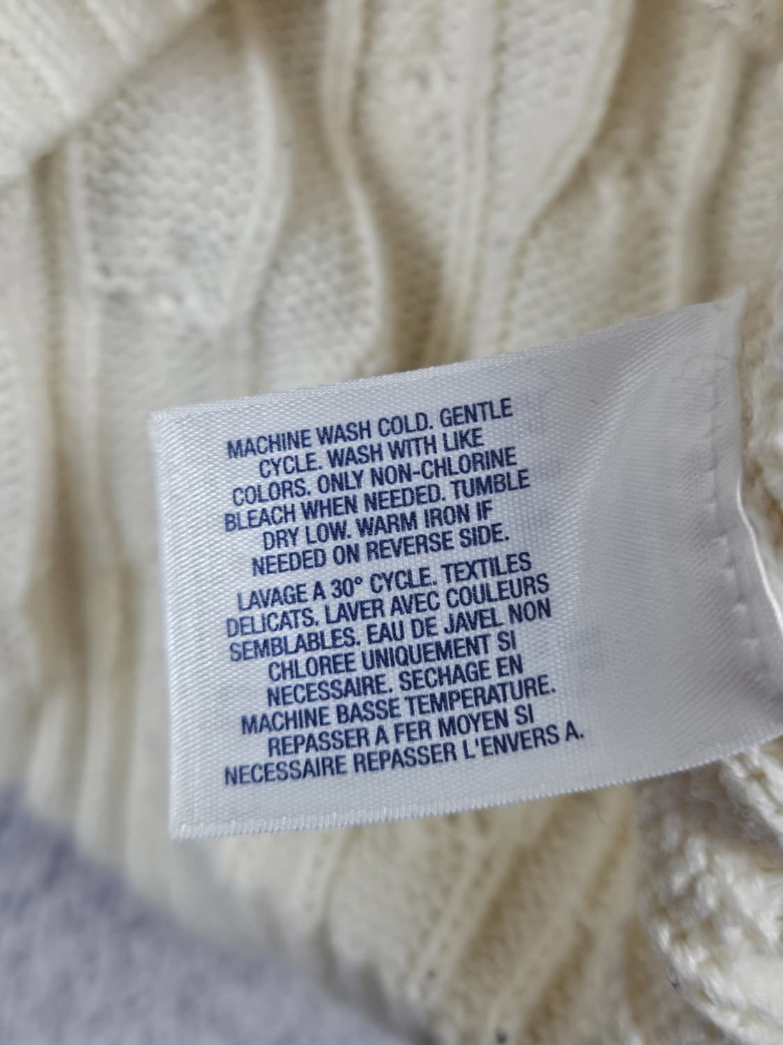 폴로랄프로렌 트위스티드 케이블 니트 ( XL ) / 10503 상품이미지10