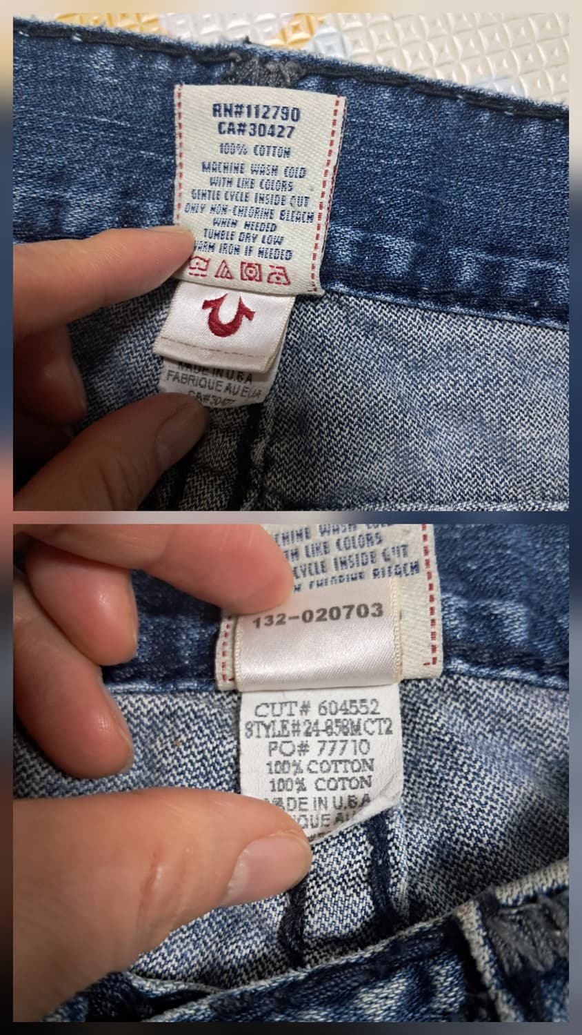 트루릴리젼 빌리슈퍼티 Billy super T 스트레이트핏 청바지 상품이미지10