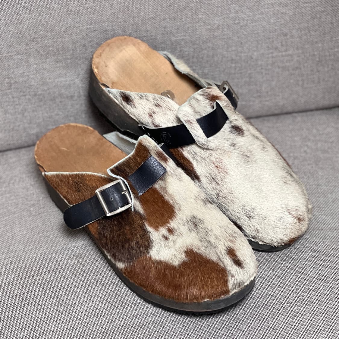 리얼 송치 통우드 아웃솔 클로그 270-275 상품이미지6