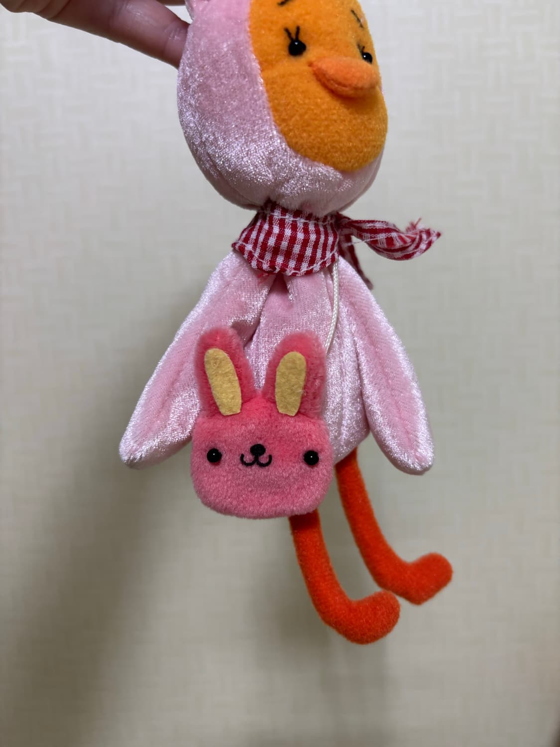 고전 빈티지 시나다컴퍼니 토끼 병아리 인형 상품이미지2