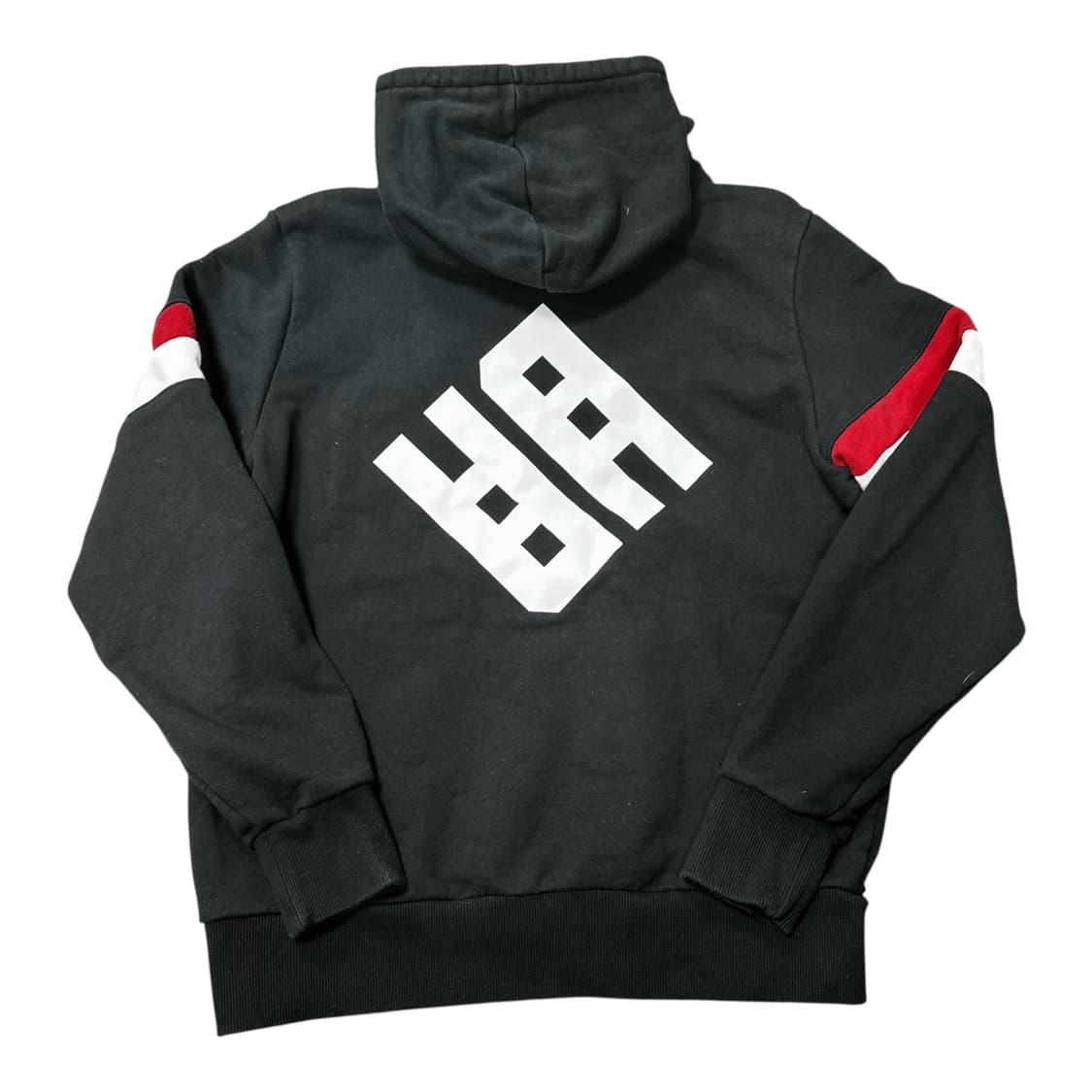 ✨ (바배) 휠라 블랙 레드 배색 후드티 상품이미지2