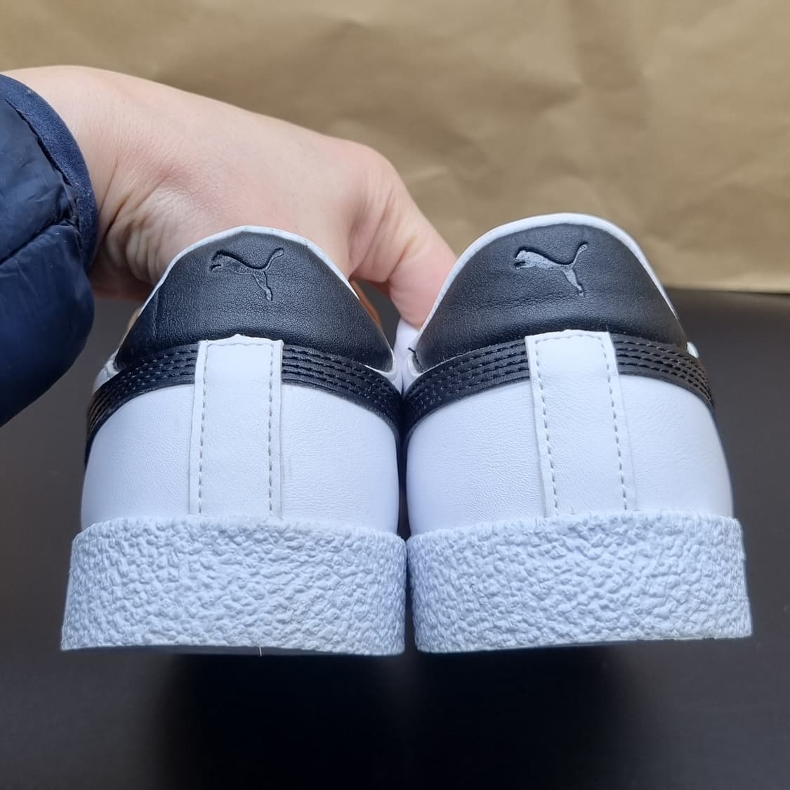 푸마 클럽 흰검 여성스니커즈240  상품이미지5