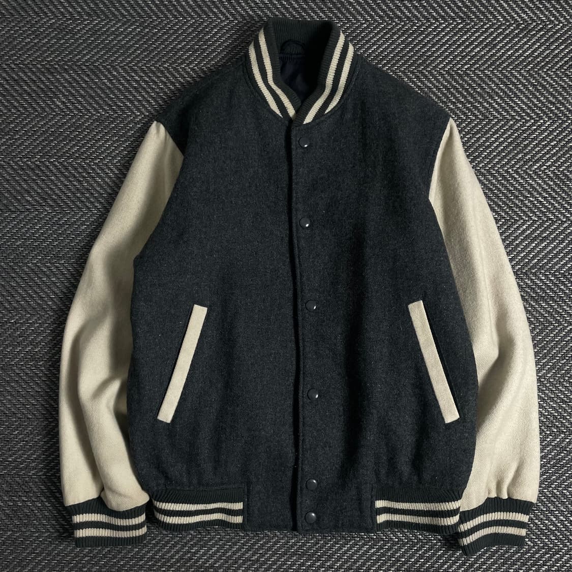 일본 빈티지 모직 바시티 자켓o 3511 상품이미지1