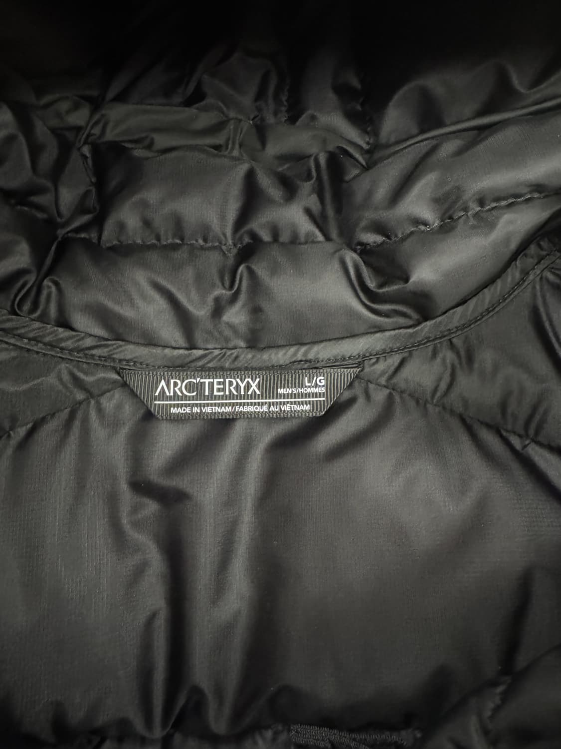 아크테릭스 세륨 후디 블랙 L 상품이미지2