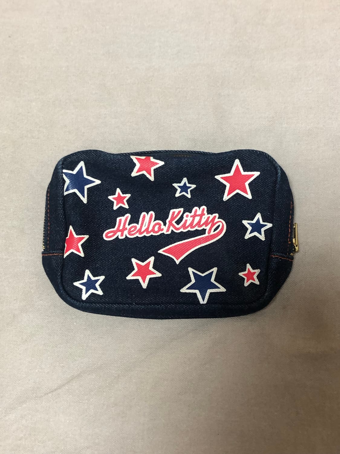 초레어 고전키티 데님 파우치 상품이미지2