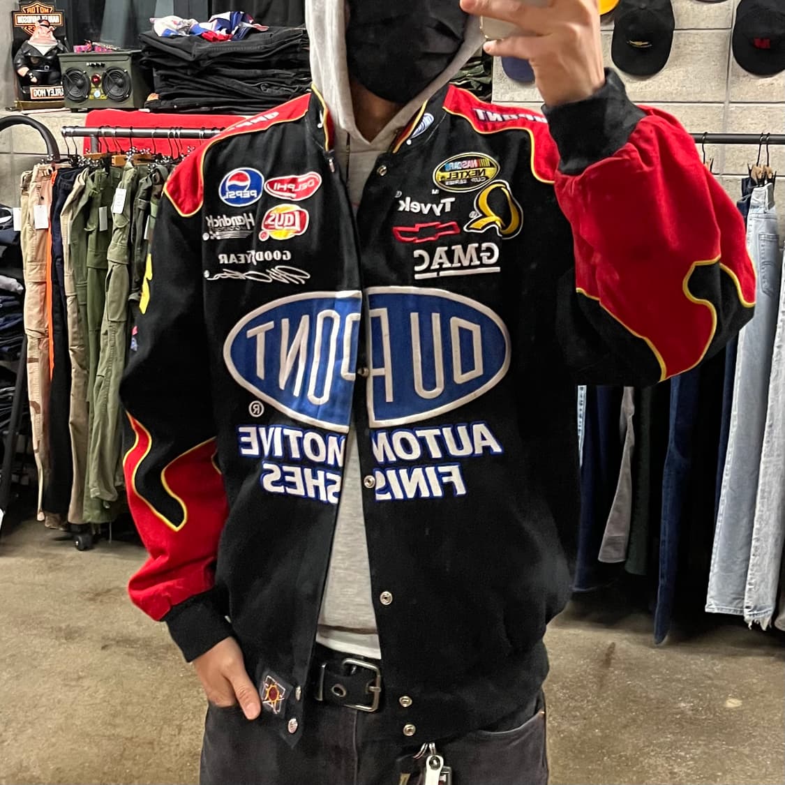 00s 나스카 플레임 레이싱 자켓 (105-110) 상품이미지6