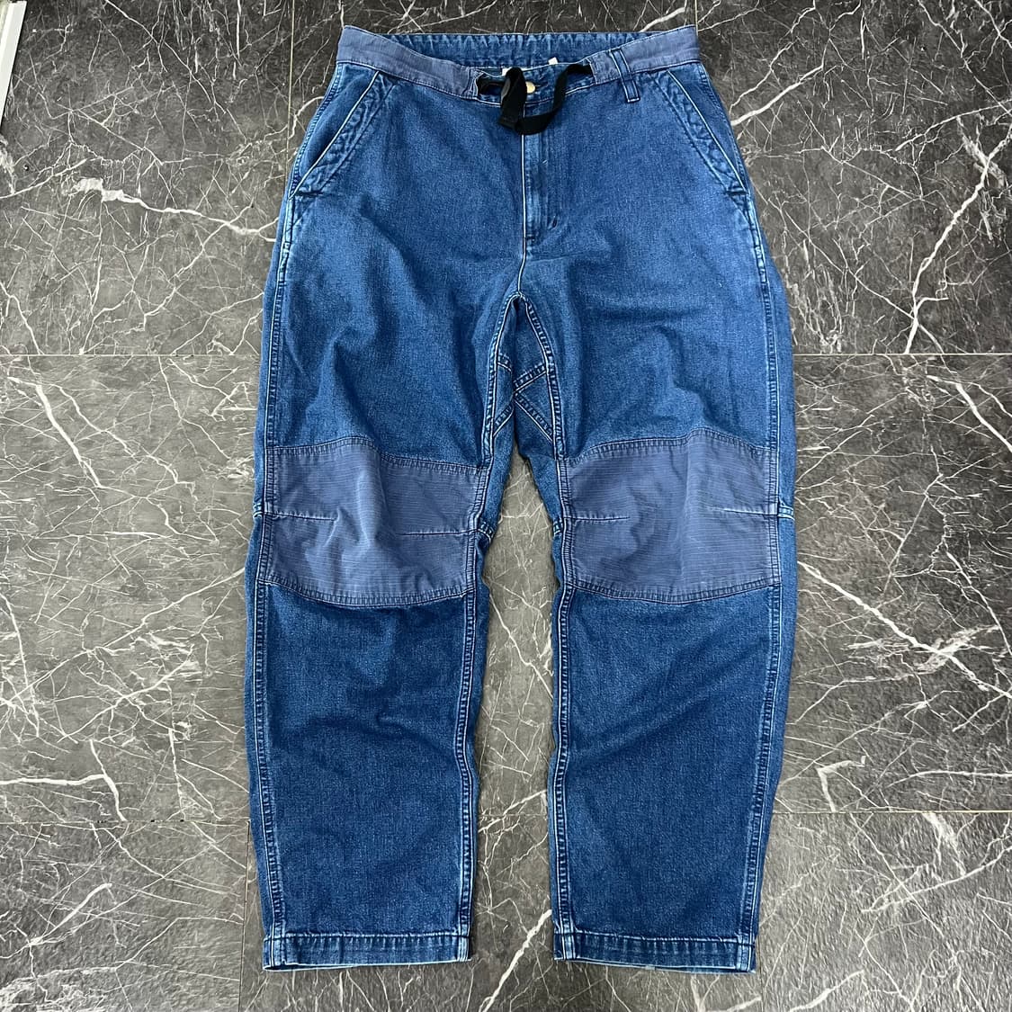 칼하트 WIP 세미와이드 알리마 배색 팬츠 상품이미지4