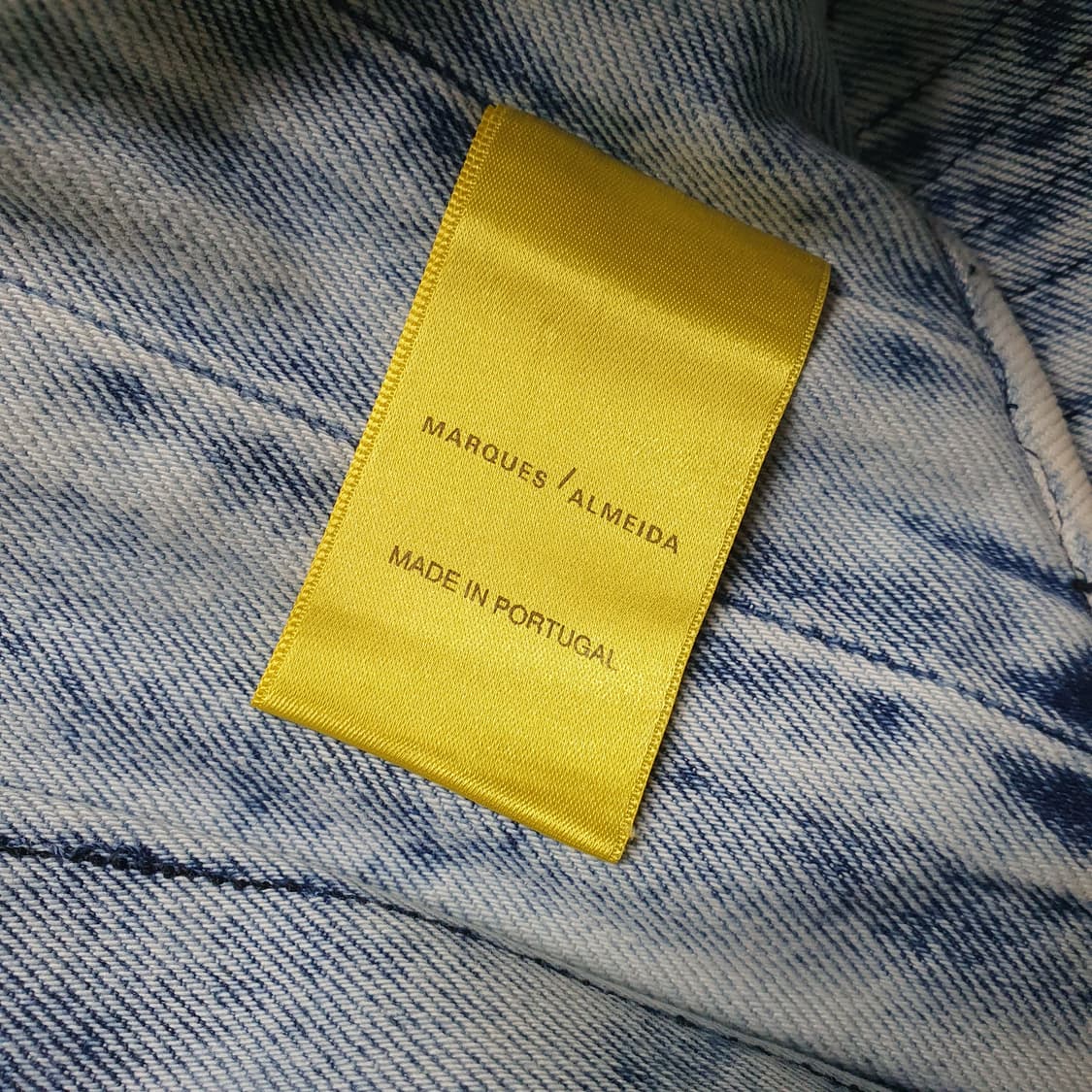 마르케스 알메이다 애시드워시 데님 코르셋 탑 상품이미지4