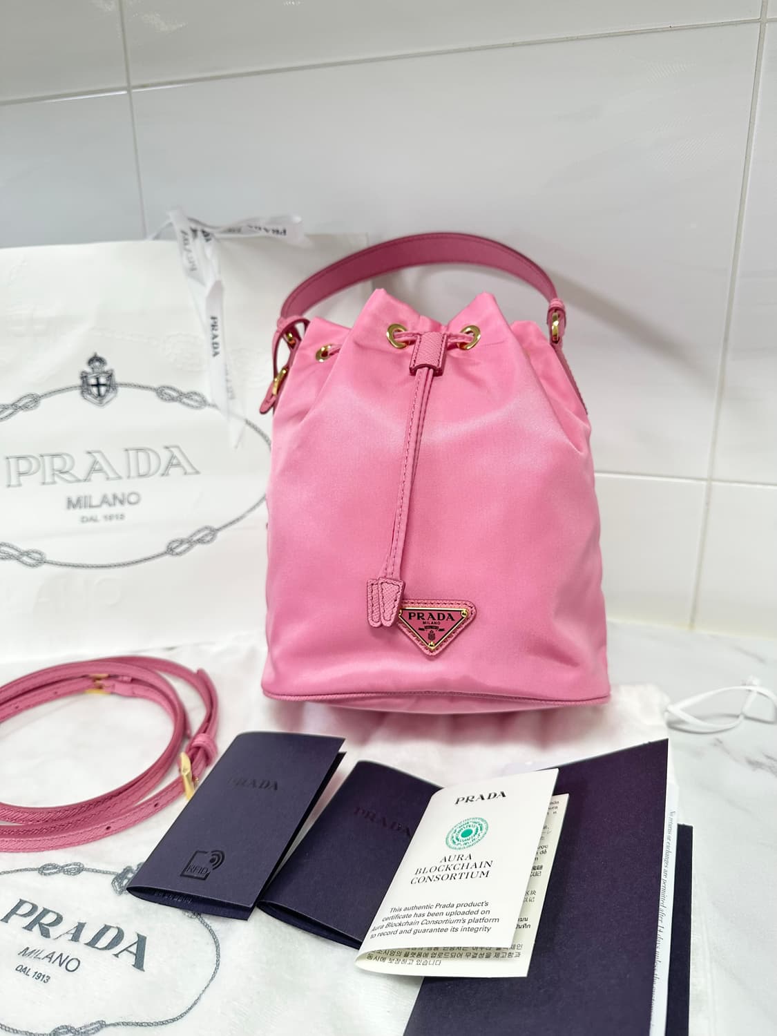 [새상품 정품] 프라다 리에디션 1978 버킷백 상품이미지5