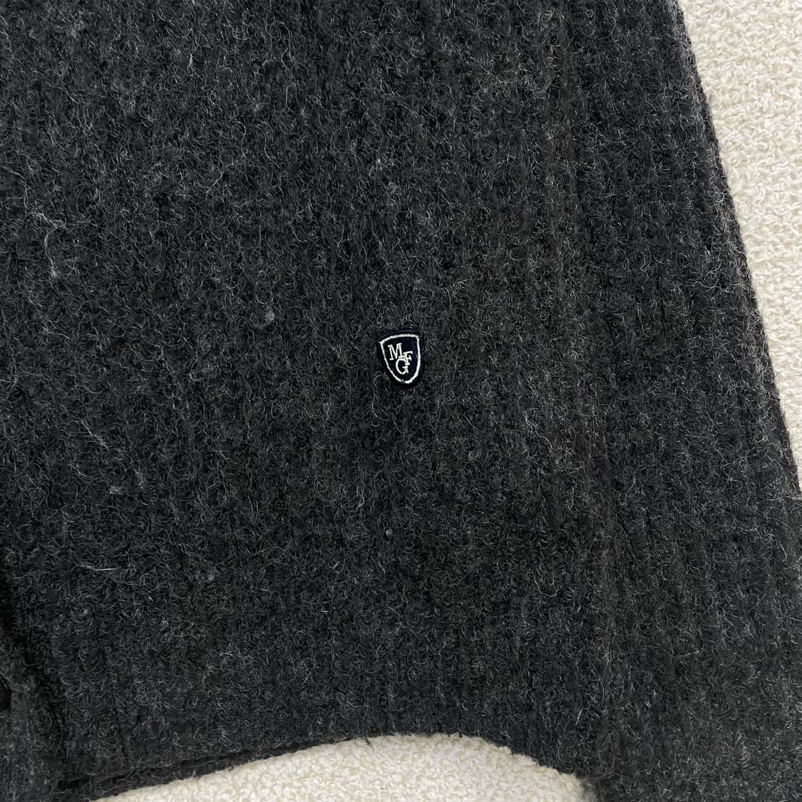 마리떼프랑소와저버 모헤어 카라 가디건 상품이미지3