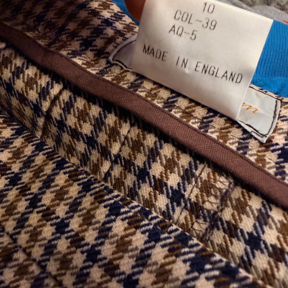 아쿠아스큐텀 체크스커트 상품이미지7