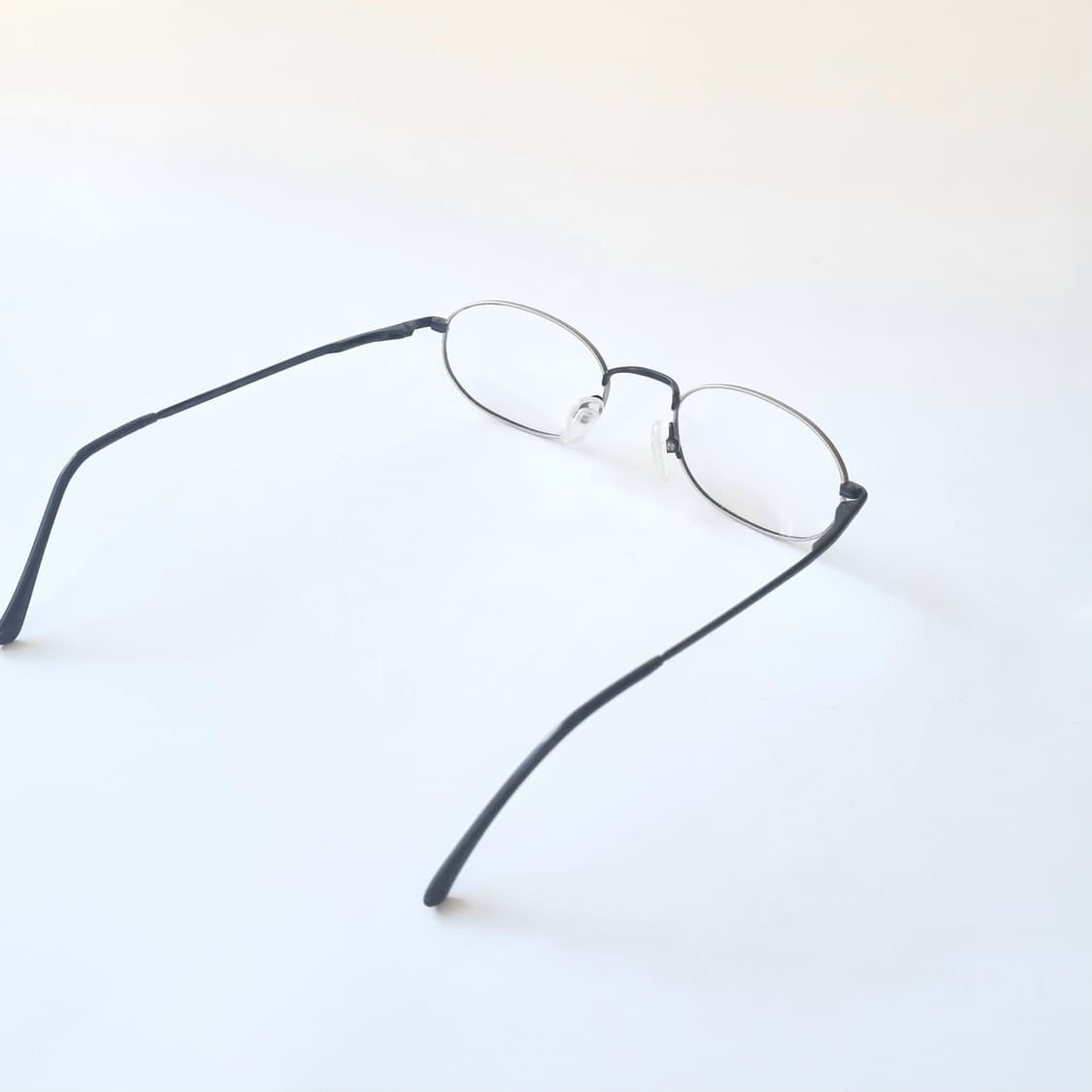 빈티지 레트로 오벌 블랙 &실버 안경테 430 상품이미지10
