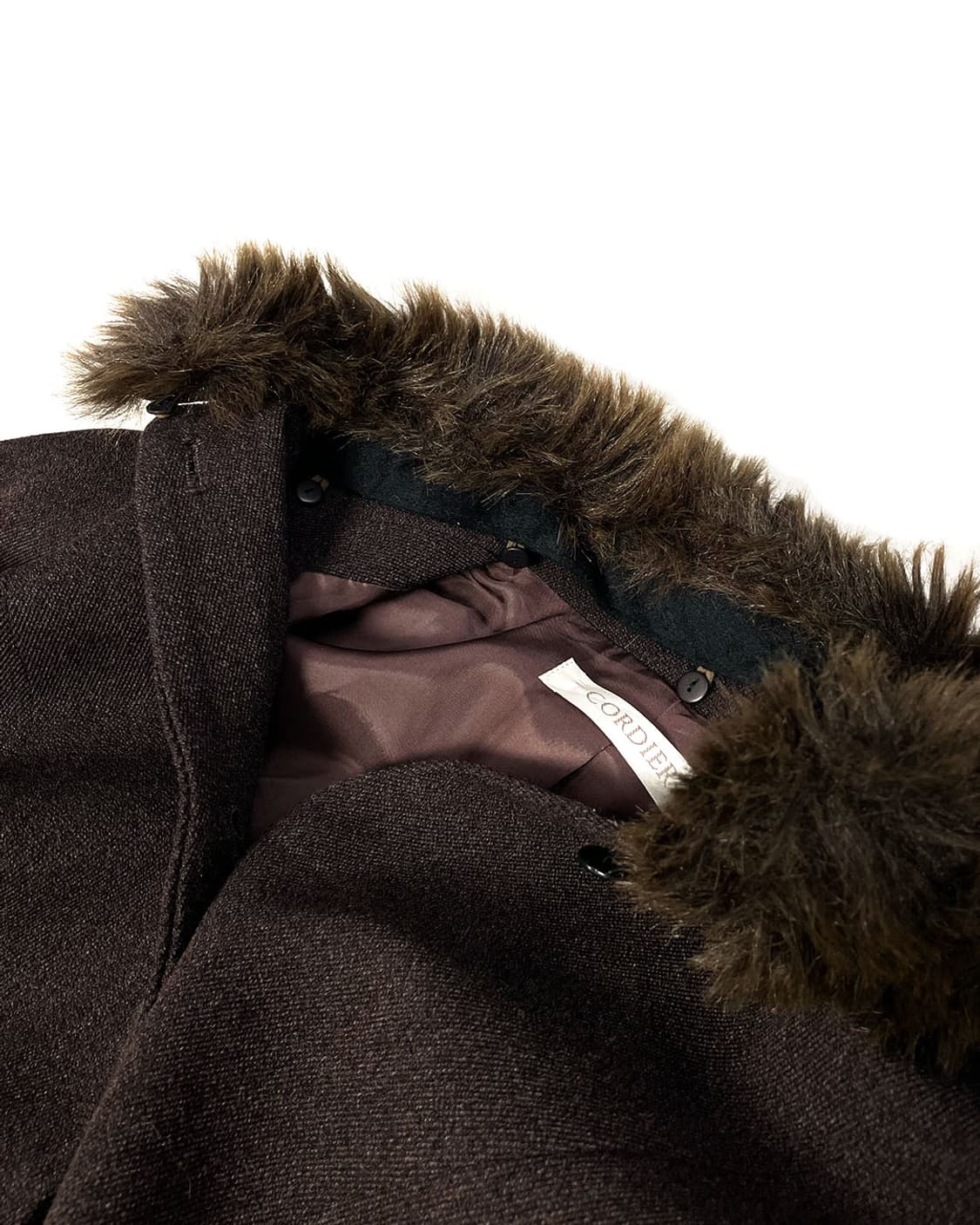 vintage 차이나카라 퍼트리밍 울 자켓 상품이미지6